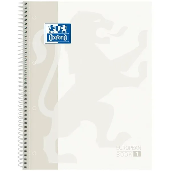 ноутбук Oxford CLASSIC EUROPEANBOOK Белый A4 80 Листья (5 штук)
