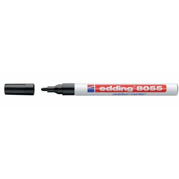 Nuolatinis žymeklis Edding EDDING 8055 Juoda 1-2 mm (5 vnt.)