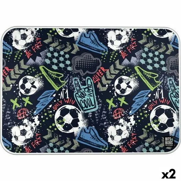 Защитный коврик Bits&Bobs MATCH Разноцветный PVC 47 x 33 cm столешница (2 штук)