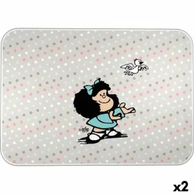 Защитный коврик Mafalda BIRD Разноцветный PVC 47 x 33 cm столешница (2 штук)