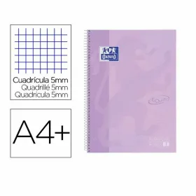Записная книга на пружине Oxford A4 80 Листья (5 штук)