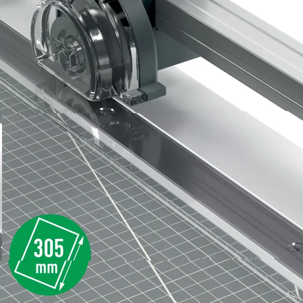Rullīša šķēres Leitz Precision Home Office A4 Antracīts