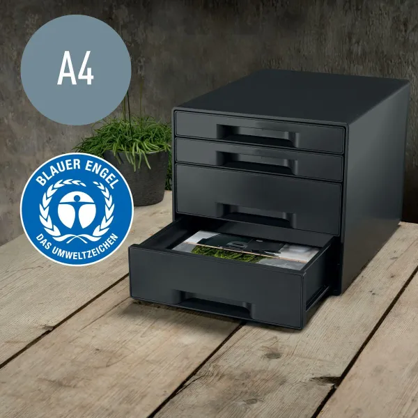 Chest of drawers Leitz Black