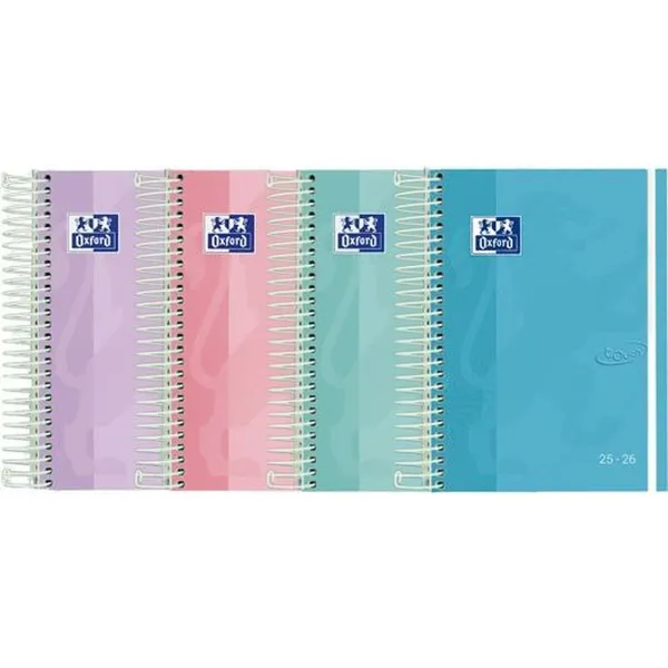 Расписание Oxford TOUCH 1/8 12 x 18 cm 2025-2026 (8 штук)