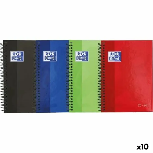 Päivyri Oxford SCHOOL 1/4 15 x 21 cm 2025-2026 (10 osaa)