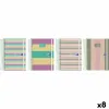 Päivyri Oxford COLOR BLOCK 1/8 12 x 18 cm 2025-2026 (8 osaa)