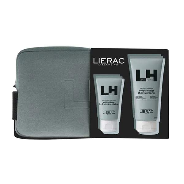 Lierac Homme Energizing Moisturizing Gel 50ml Set 3 Pieces