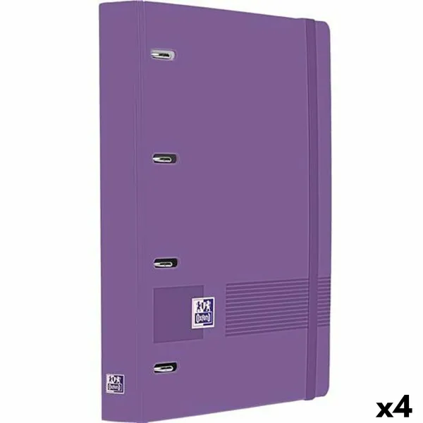 Gredzenveida stiprinājums Oxford LIVE&GO Ceriņš A4+ (4 gb.)