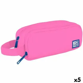 School Case Oxford KANGOO YOUNG PROOF B-SMART Pink 22,5 x 9,5 x 7 cm (5 Units)