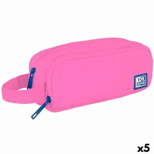 Mokyklinis dėklas Oxford KANGOO YOUNG PROOF B-SMART Rožinė 22,5 x 9,5 x 7 cm (5 vnt.)