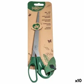 Ножницы Faibo Зеленый Нержавеющая сталь Пластик 25 cm (10 штук)