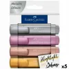 Fluorescējošo Marķieru Komplekts Faber-Castell TEXTLINER 4 Daudzums (5 gb.)