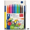 Set of Felt Tip Pens Staedtler 12Noris Multicolour 12 Pieces (15 Units)