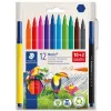 Žymeklių rinkinys Staedtler 12Noris Spalvotas 12 Dalys (15 vnt.)