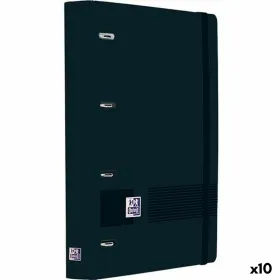 Žiedinis segtuvas Oxford LIVE&GO Juoda A4+ (10 vnt.)