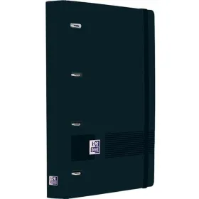 Žiedinis segtuvas Oxford LIVE&GO Juoda A4+ (10 vnt.)