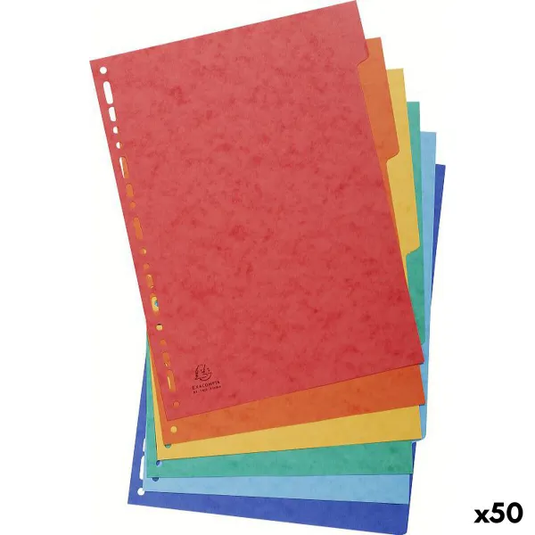 Atdalītāji Exacompta NATURE FUTURE Daudzkrāsains A4 (50 gb.)
