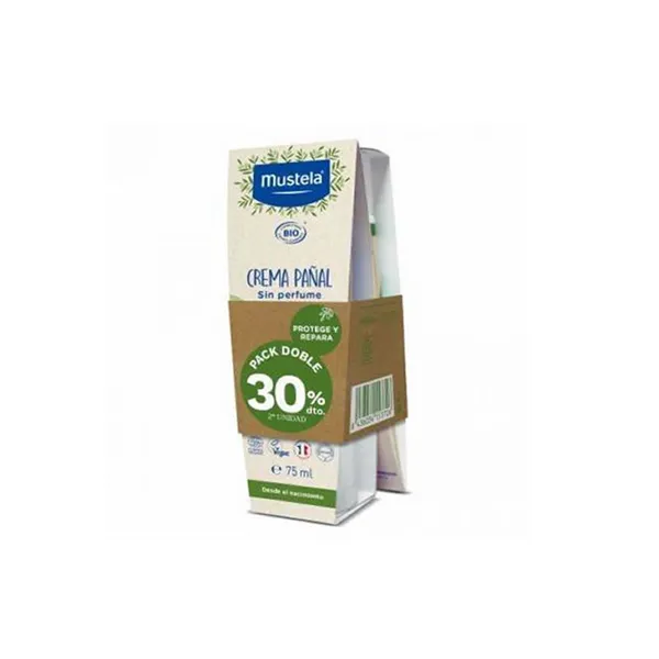 Mustela Bio Diaper Cream 2x75ml