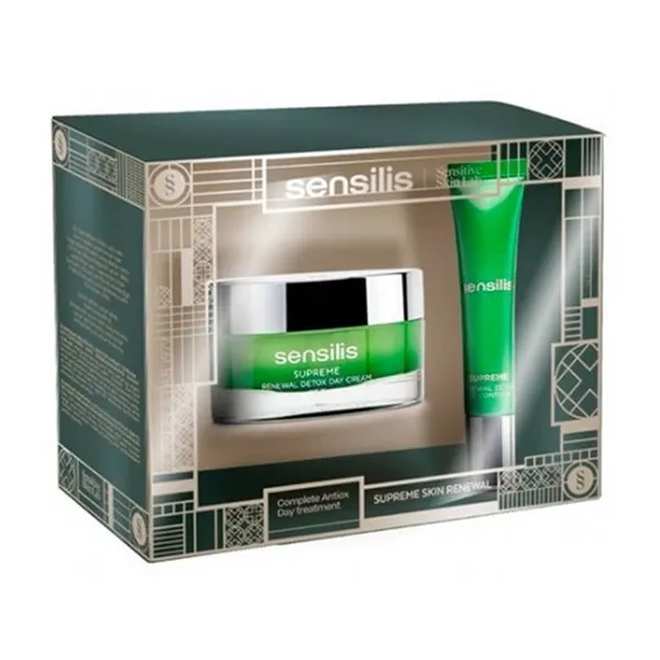 Sensilis Supreme Renewal Detox Gift Set Day Cream 50ml + Eye Contour 15ml