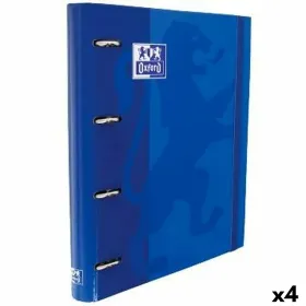 Žiedinis segtuvas Oxford CLASSIC Tamsiai mėlyna A4+ (4 vnt.)