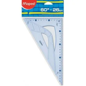 Скос Maped GEOMETRIC 60º Прозрачный 26 cm (20 штук)