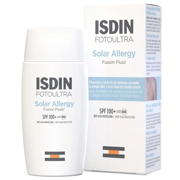 Isdin Fusion Fluid  Solar Allergy Spf100 50ml 