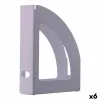 Žurnālu plaukts Archivo 2000 Malvas krāsa A4 Lapa 25 x 8 x 32 cm (6 gb.)