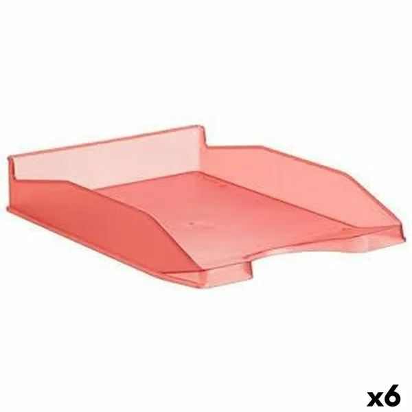 Лоток для документов Archivo 2000 Красный A4 Лист 34,5 x 25,5 x 6 cm (6 штук)