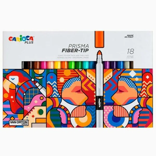 Tussisetti Carioca Prisma Monivärinen 18 Kappaletta (6 osaa)