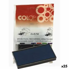Pehmuste Colop E/50 Sininen 2 Kappaletta (25 osaa)