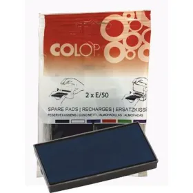 Pehmuste Colop E/50 Sininen 2 Kappaletta (25 osaa)