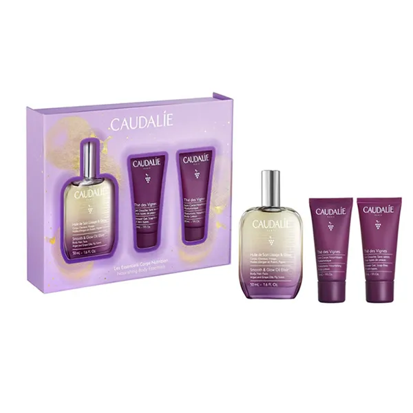 Caudalie Nourishing Oil 50ml Set 3 Pieces