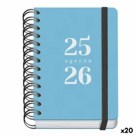 Dienoraštis DOHE GRAMMAR Mėlyna A6 120 x 170 mm 2025-2026 (20 vnt.)