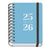 Расписание DOHE GRAMMAR Синий A6 120 x 170 mm 2025-2026 (20 штук)