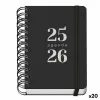 Grafiks DOHE GRAMMAR Melns A6 120 x 170 mm 2025-2026 (20 gb.)