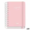 Päivyri DOHE SERENITY WIRE´O Pinkki A6 120 x 170 mm 2025-2026 (20 osaa)