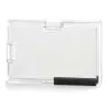 Henkilökortin haltija Durable PUSHBOX DUO Läpinäkyvä Muovinen 5,4 x 8,7 cm (10 osaa)