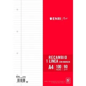Запасные лезвия ENRI Белый A4 100 Листья (24 штук)