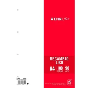 Запасные лезвия ENRI Белый A4 100 Листья (24 штук)