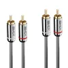 2 x RCA Kabelis LINDY 35345