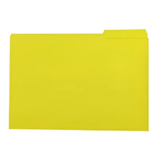 Set of Subfolders Elba Yellow Sheet 50 Pieces (3 Units)