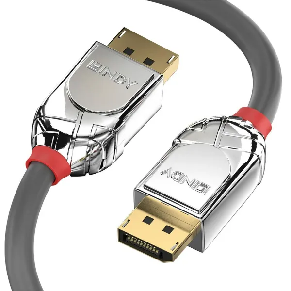 Кабель Displayport LINDY 5 m Антрацитный
