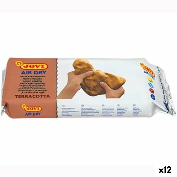 Моделирующая паста Jovi терракот 1 kg (12 штук)