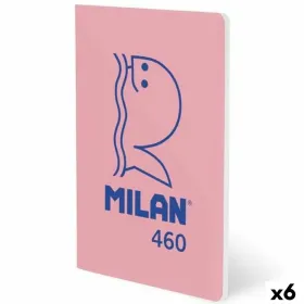 Užrašų knygelė Milan Rožinė A5 24 Paklodės (6 vnt.)