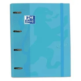 Žiedinis segtuvas Oxford TOUCH Pastelės mėlyna A4+ (4 vnt.)
