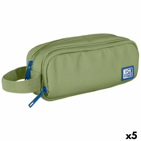 Mokyklinis dėklas Oxford KANGOO YOUNG PROOF B-SMART Žalia 22,5 x 9,5 x 7 cm (5 vnt.)