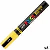 Marker BRUSH POSCA PC-5BR Kollane (6 Ühikut)
