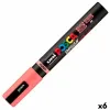 Marķieris BRUSH POSCA PC-5BR Korāļi (6 gb.)