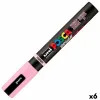 Marker BRUSH POSCA PC-5BR Heleroosa (6 Ühikut)