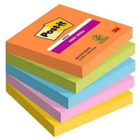 Tarralaput Post-it Monivärinen 76 x 76 mm 5 Kappaletta (12 osaa)